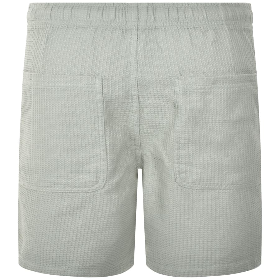 Farah Redwald Waffle Shorts Green | Mainline Menswear United